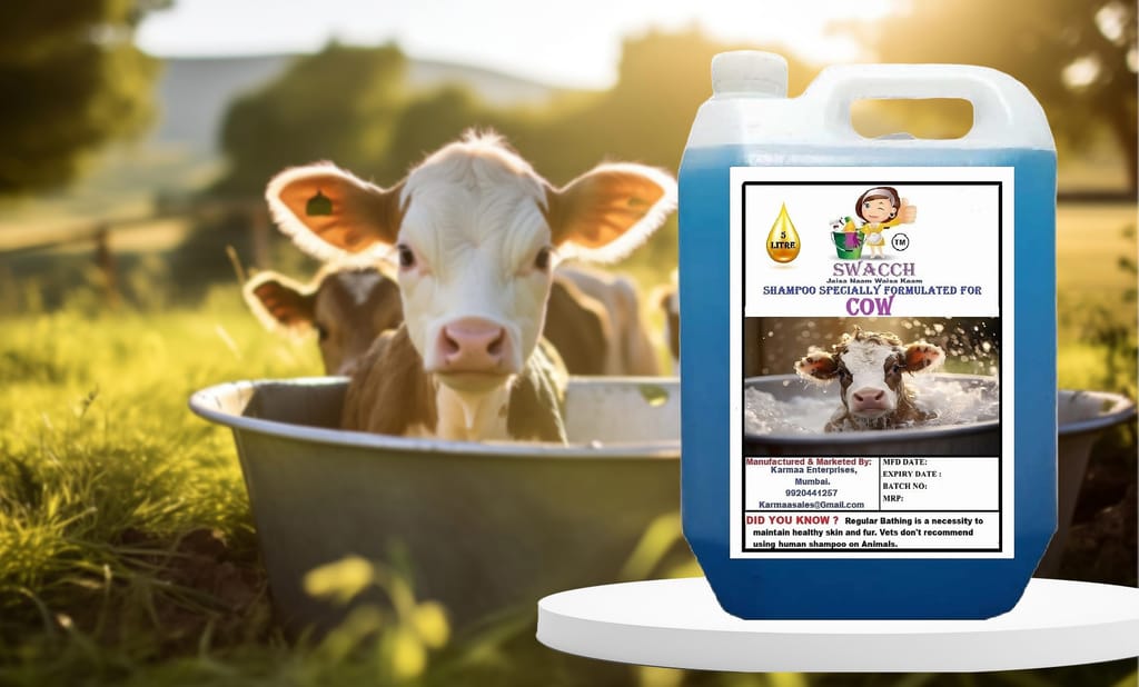 Swacch Shampoo Specially Formulated for Cow (5 Litre) Lavender