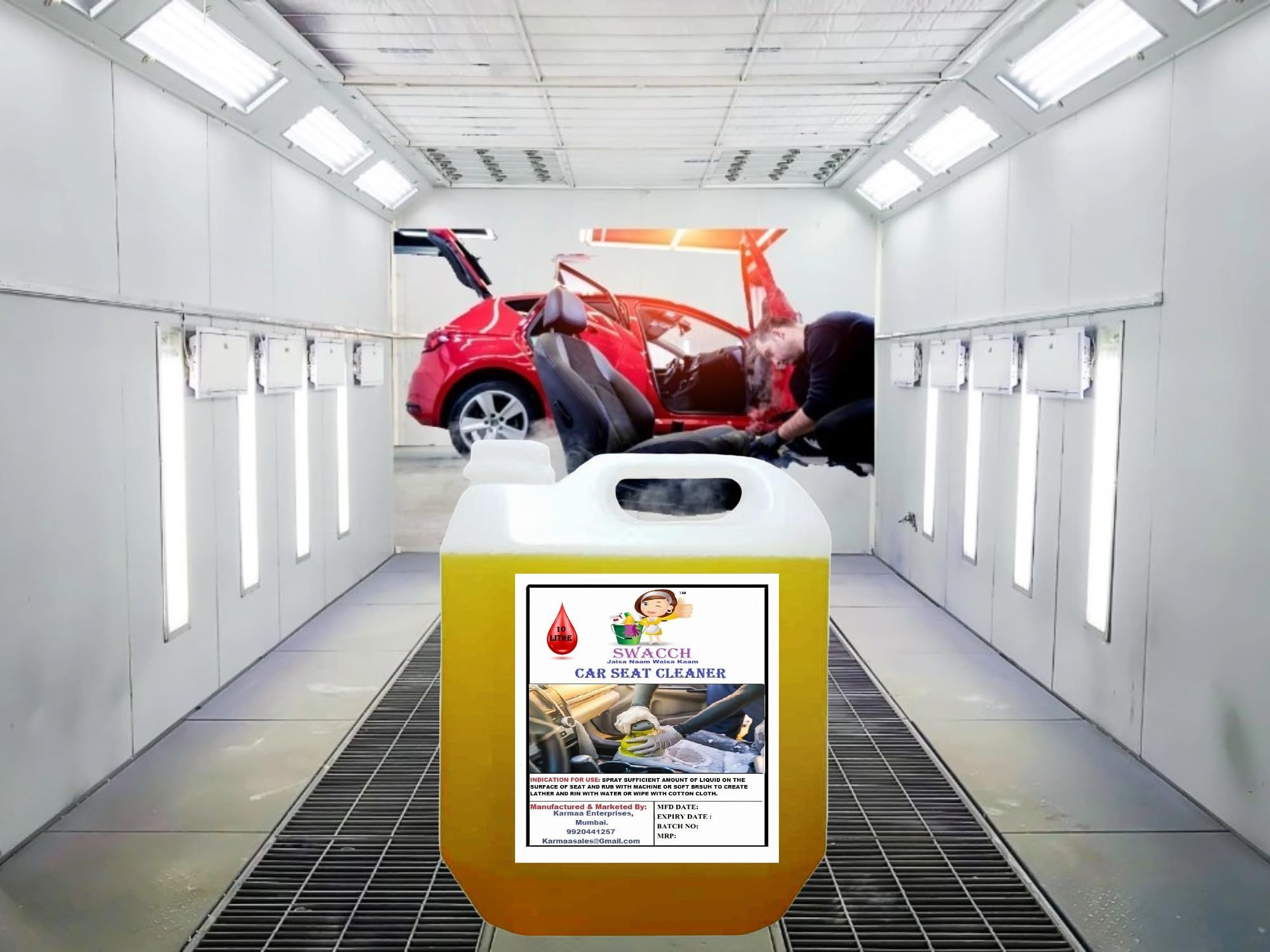 Swacch Car Seat Cleaner (10 Litre)