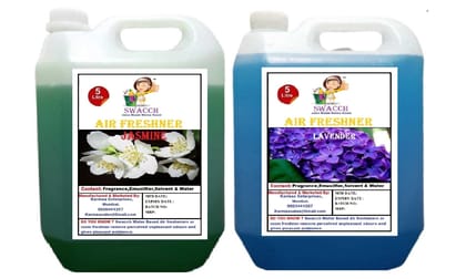 Swacch Air Freshner (5 Litre) (Pack of 2) Jasmine & Lavender