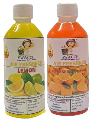 Swacch Air Freshner (200ml) (Combo Pack of 2) Lemon & Orange