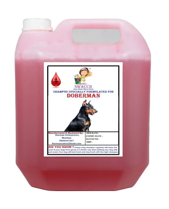 Swacch Shampoo Specially Formulated for Doberman (10 Litre) Jasmine