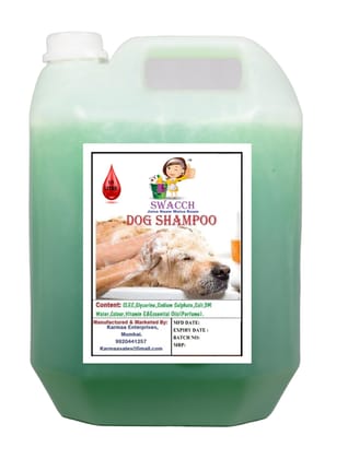 Swacch Dog Shampoo (10 Litre) Neem Alovera