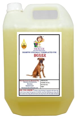 SWACCH Shampoo Specially FORMULATED for Boxer (5 Litre) Lemon SWACCH Shampoo Specially FORMULATED for Boxer (5 Litre) Lemon