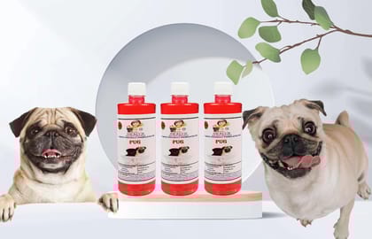 Swacch Shampoo Specially Formulated for Pug (500ml) (Combo Pack of 3) Jasmine
