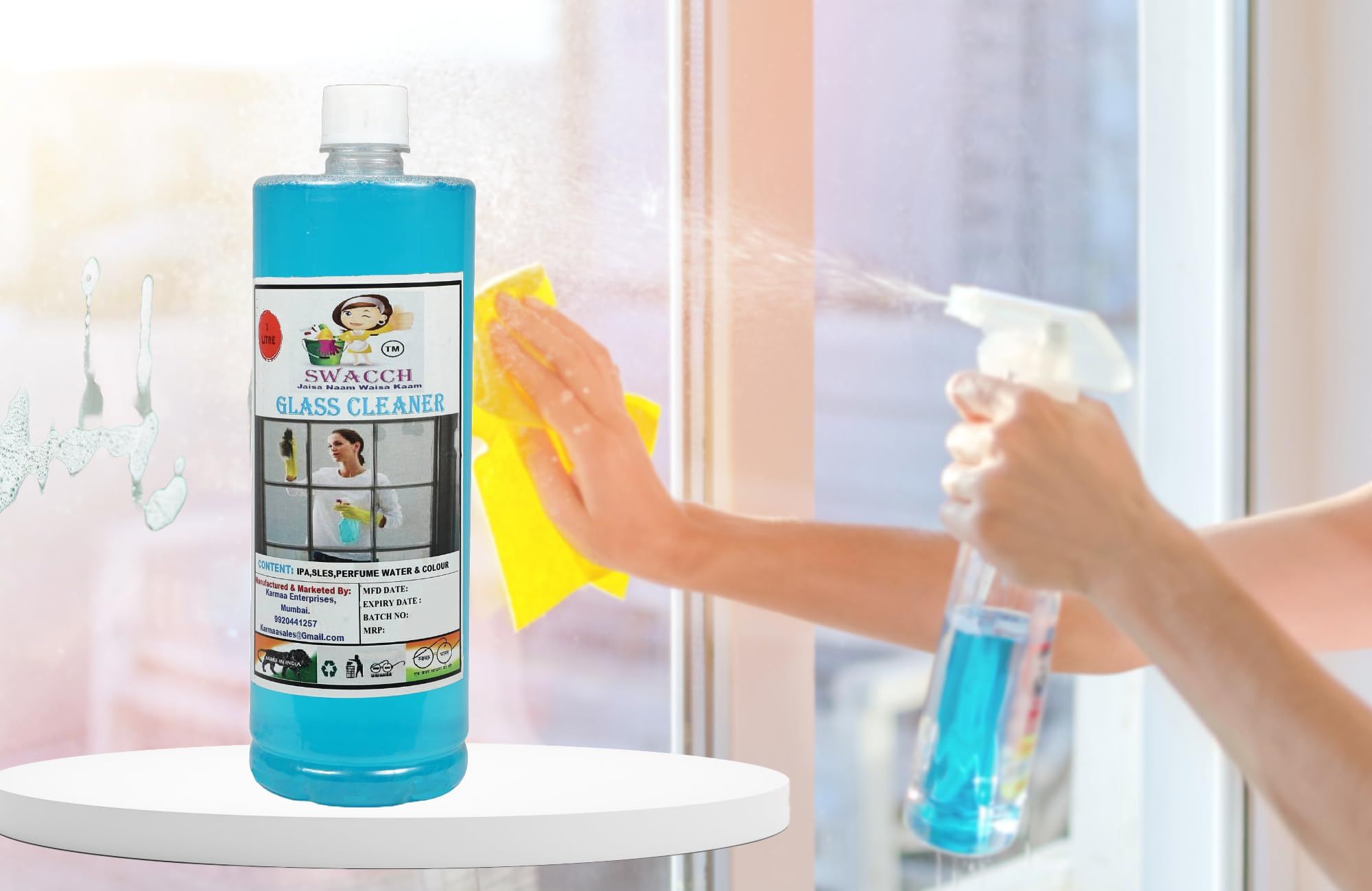 Swacch Glass Cleaner (1 Litre)