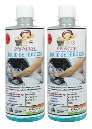 Swacch Liquid Detergent (500ml) (Pack of 2) Mogra