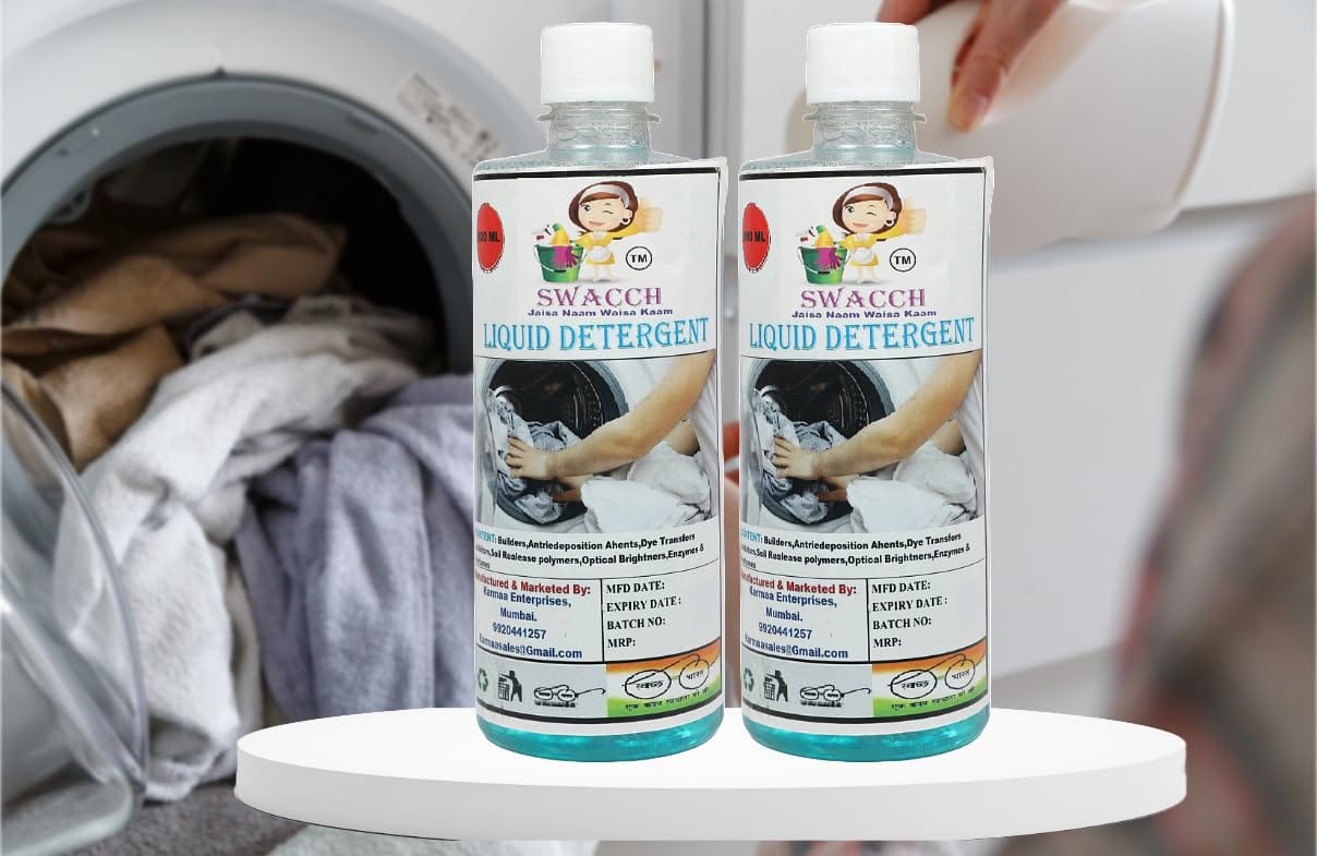 Swacch Liquid Detergent (500ml) (Pack of 2) Mogra