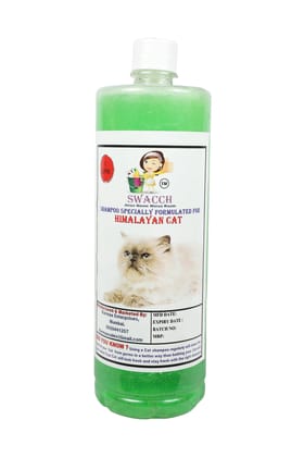 SWACCH Shampoo Specially FORMULATED for Himalayan CAT (1 Litre) NEEM ALOEVERA SWACCH Shampoo Specially FORMULATED for Himalayan CAT (1 Litre) NEEM ALOEVERA