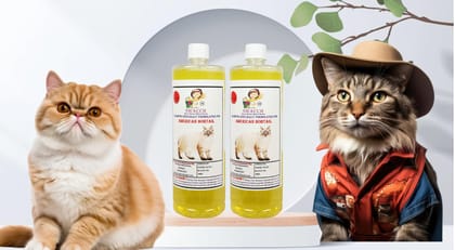 Swacch Shampoo Specially Formulated for American Bobtail (1 Litre) (Combo Pack of 2) Lemon