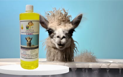 Swacch Shampoo Specially Formulated for Camel (1 Litre) Lemon