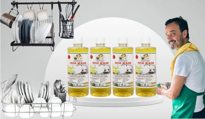 Swacch Dish Wash (500ml) (Pack of 4) Lemon