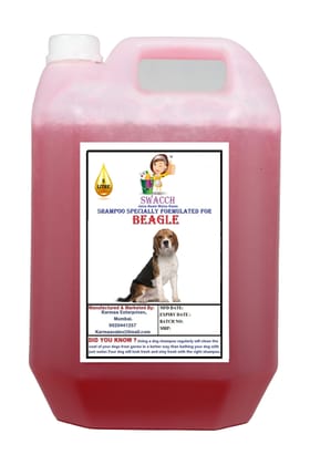 SWACCH Shampoo Specially FORMULATED for Jasmine (Beagle 5 Litre)
