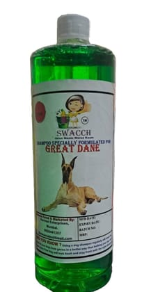 Swacch Shampoo Specially Formulated for Great DANE (1 Litre) Neem Alovera