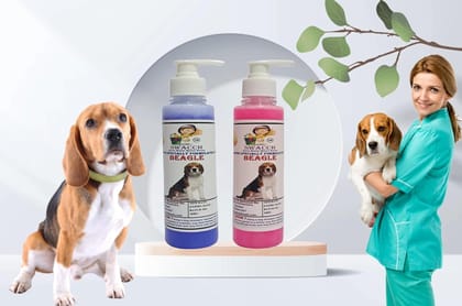 SWACCH Premium Shampoo for Beagle (200ML) (Pack of 2) Lavender & Rose