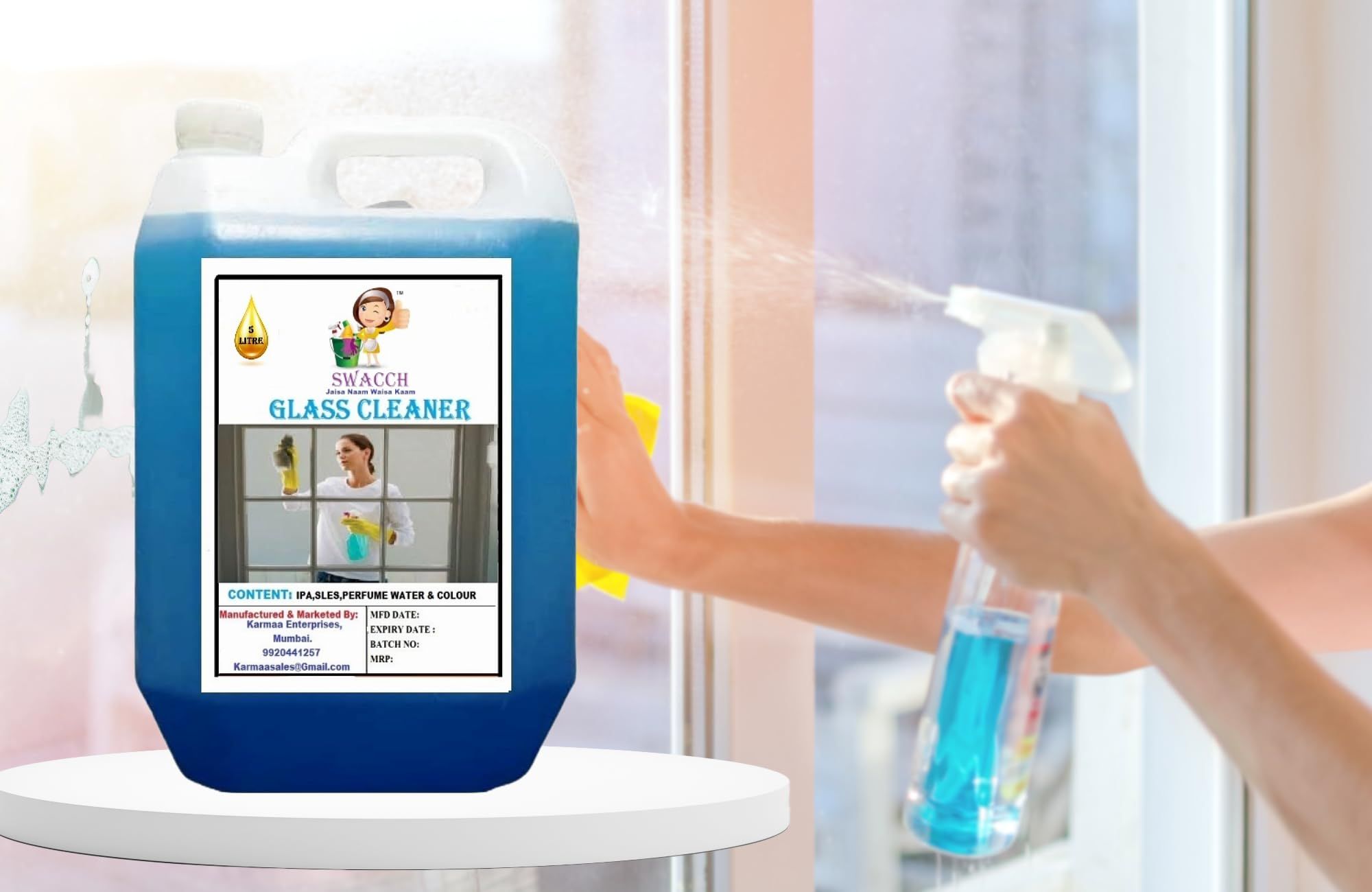 Swacch Glass Cleaner (5 Litre)