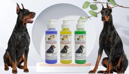 SWACCH Premium Shampoo for Doberman (200ML) (Combo Pack of 3) Lavender, Lemon & NEEM ALOVERA SWACCH Premium Shampoo for Doberman (200ML) (Combo Pack of 3) Lavender, Lemon & NEEM ALOVERA