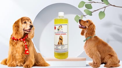 SWACCH Shampoo Specially FORMULATED for Cocker Spaniel (1 Litre) Lemon