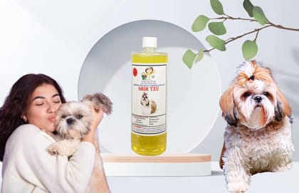 Swacch Shampoo Specially Formulated for Shih TZU (1 Litre) Lemon