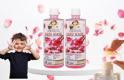 Swacch Hand Wash (500ml) (Pack of 2) Rose