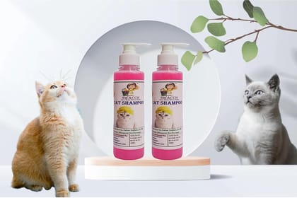 SWACCH Premium Shampoo for CAT (200ML) (Pack of 2) Rose