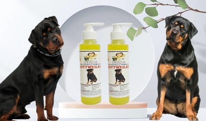 SWACCH Premium Shampoo for Rottweiler (200ML) (Pack of 2) Lemon