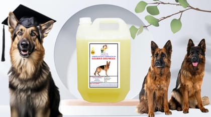 SWACCH Shampoo Specially FORMULATED for German Shepherd (5 Litre) Lemon