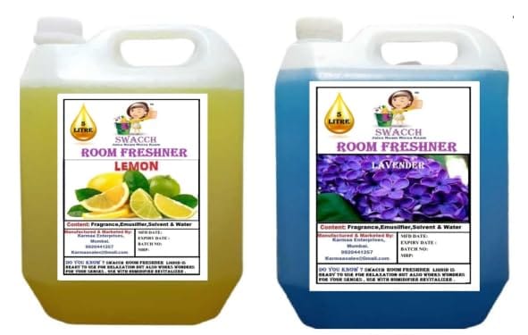 Swacch Room Freshner (5 Litre) (Pack of 2) Lemon & Lavender