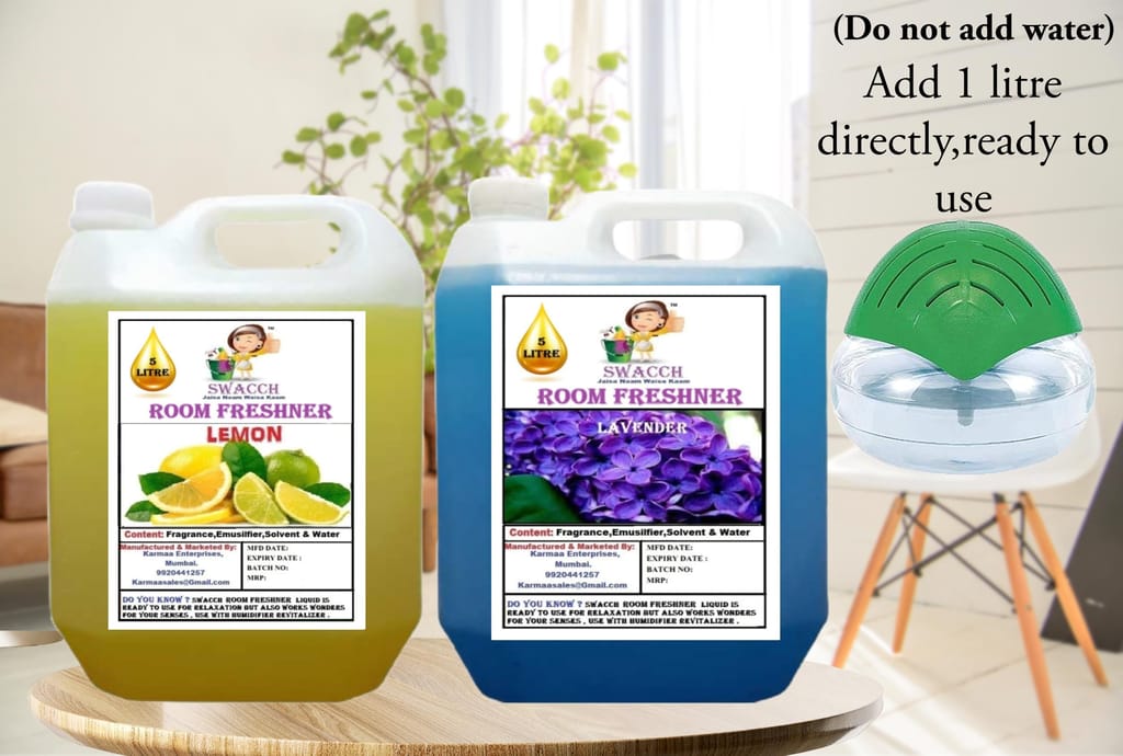 Swacch Room Freshner (5 Litre) (Pack of 2) Lemon & Lavender