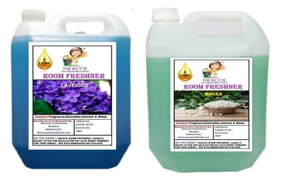 Swacch Room Freshner (5 Litre) (Pack of 2) Lavender & Mogra
