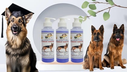 SWACCH Premium Shampoo for German Shepherd (200ML) (Pack of 3) Lavender