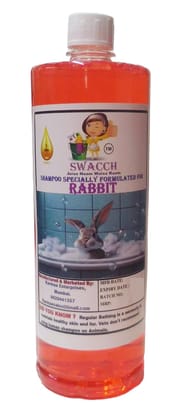 Swacch Shampoo Specially Formulated for Rabbit (1 Litre) Jasmine