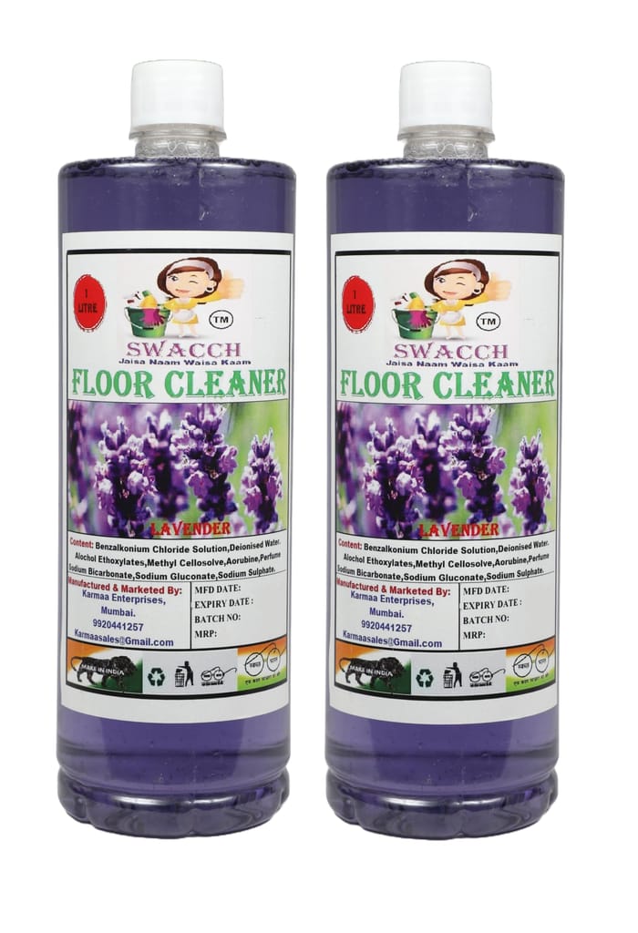 BUY 1 GET 1 Free FLOOR CLEANER (1 Litre) (Pack of 2) Lavender