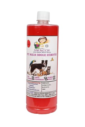 Swacch PET Aqua Odour Remover (1 Litre) Strawberry