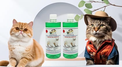 Swacch Shampoo Specially Formulated for American Bobtail (500ml) (Combo Pack of 2) Neem Alovera
