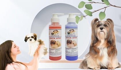 SWACCH Premium Shampoo for Lhasa APSO (200ML) (Pack of 2) Jasmine &Lavender