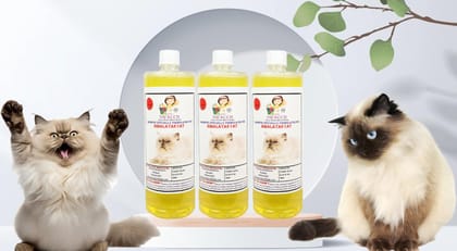 SWACCH Shampoo Specially FORMULATED for Himalayan Cat (1 Litre) (Pack of 3) Lemon