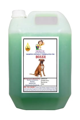 SWACCH Shampoo Specially FORMULATED for Boxer (5 Litre) NEEM ALOVERA