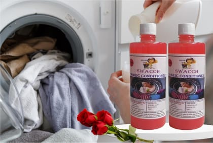 Swacch Fabric Conditioner (500ml) (Pack of 2) Rose