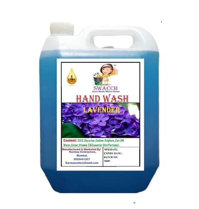 Swacch Hand Wash (5 Litre) Lavender
