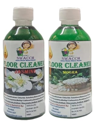 Swacch Floor Cleaner (200ml) (Combo Pack of 2) Jasmine & Mogra