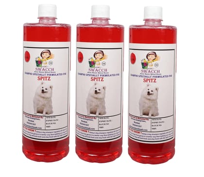 Shampoo Specially Formulated for Strawberry (Spitz 3 Litre)