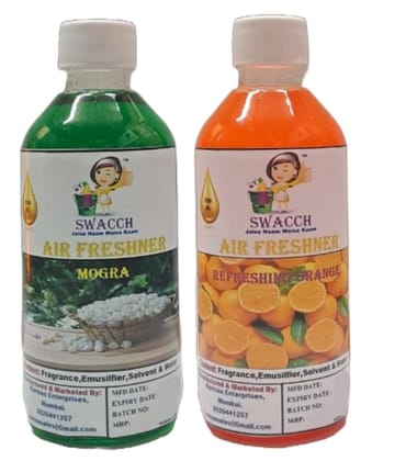 Swacch Air Freshner (200ml) (Combo Pack of 2) Mogra & Orange