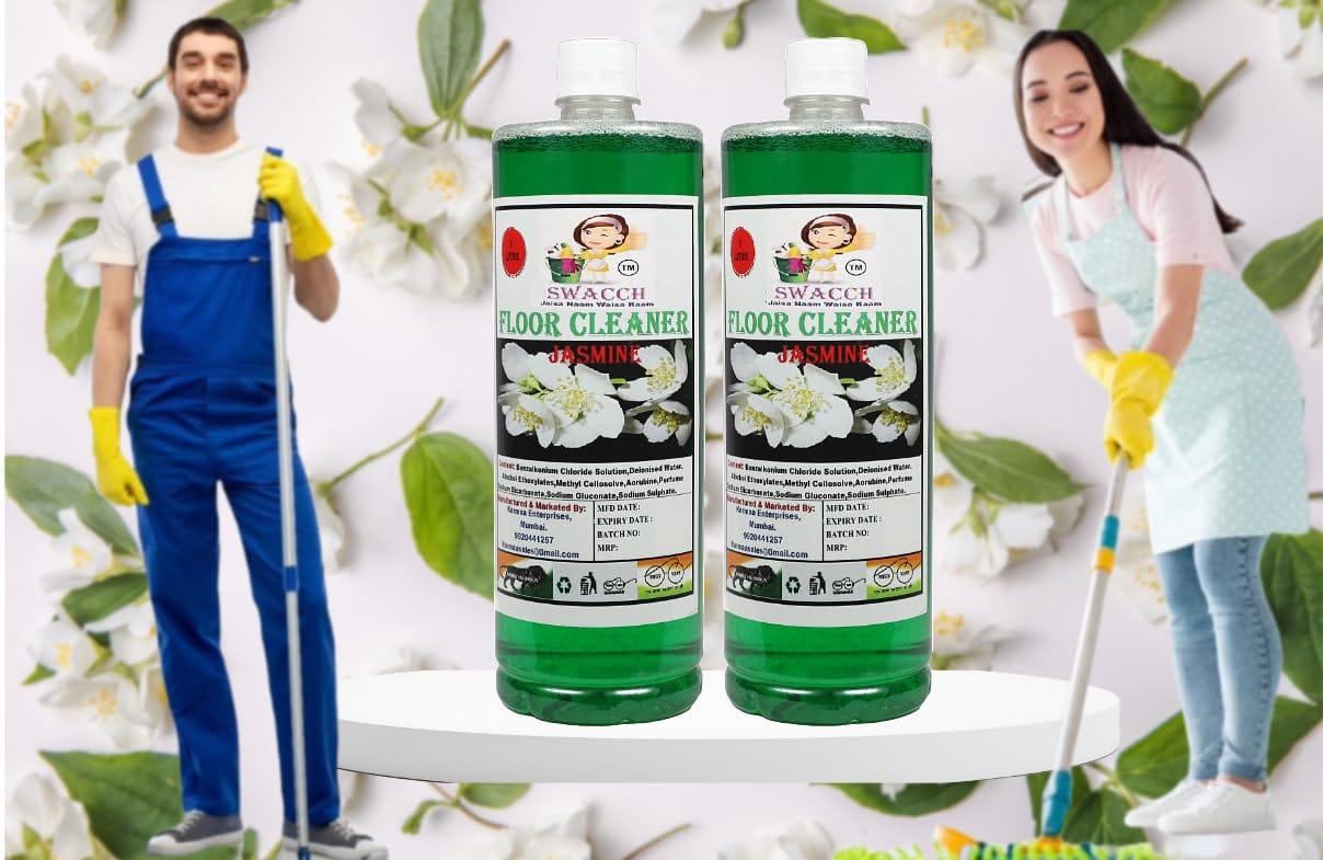 Swacch Floor Cleaner (1 Litre) (Pack of 2) Jasmine