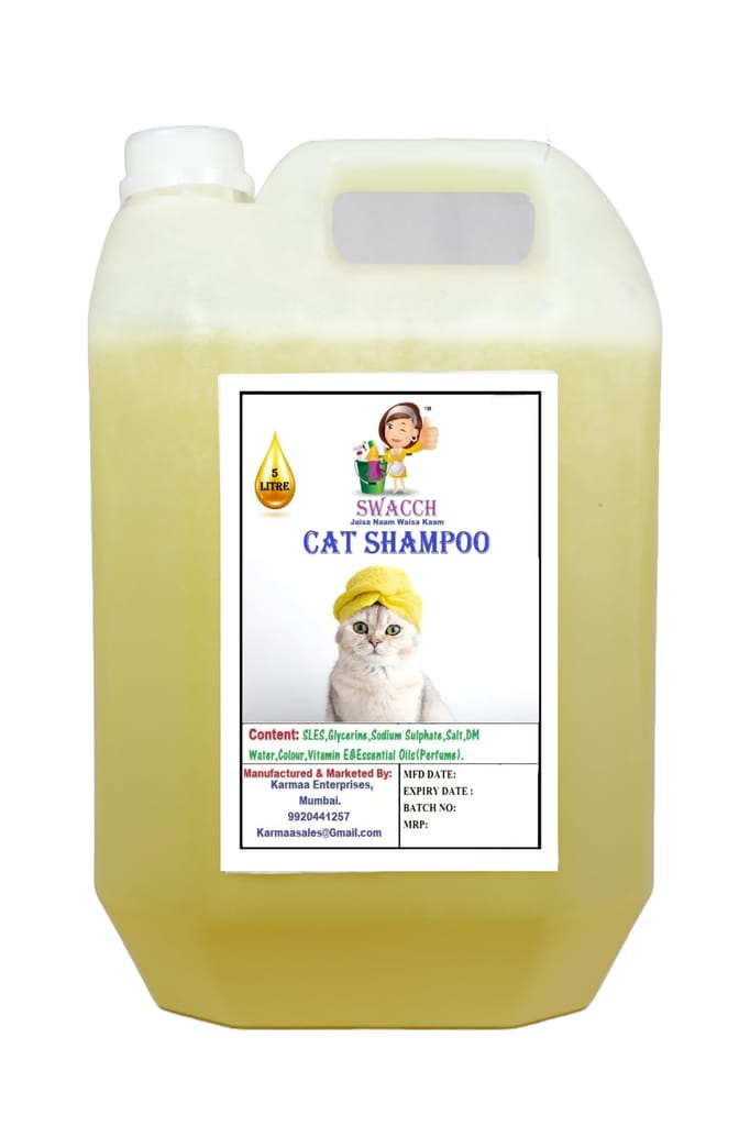 SWACCH CAT Shampoo (5 Litre) Lemon