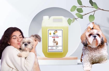 SWACCH Shampoo Specially FORMULATED for Shih TZU (5 Litre) Lemon