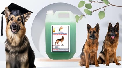 SWACCH Shampoo Specially FORMULATED for German Shepherd (5 Litre) NEEM ALOVERA