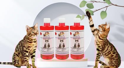 SWACCH Shampoo Specially FORMULATED for Indian Billi (500ML) (Pack of 3) Jasmine SWACCH Shampoo Specially FORMULATED for Indian Billi (500ML) (Pack of 3) Jasmine