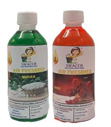 Swacch Air Freshner (200ml) (Combo Pack of 2) Mogra & Rose