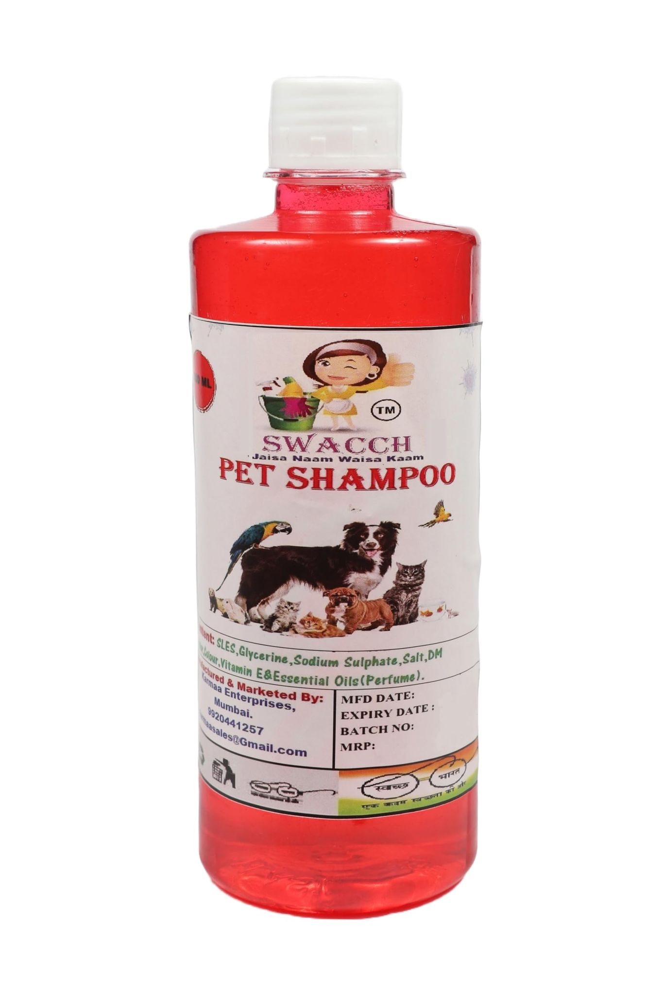SWACCH PET Shampoo Strawberry 500ML
