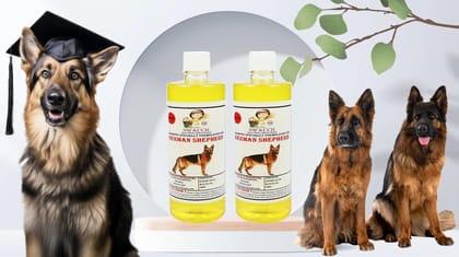 Swacch Shampoo Specially Formulated for German Shepherd (500ML) (Pack of 2) Lemon